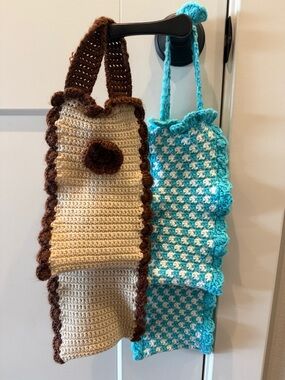Handcrafted toilet paper holders